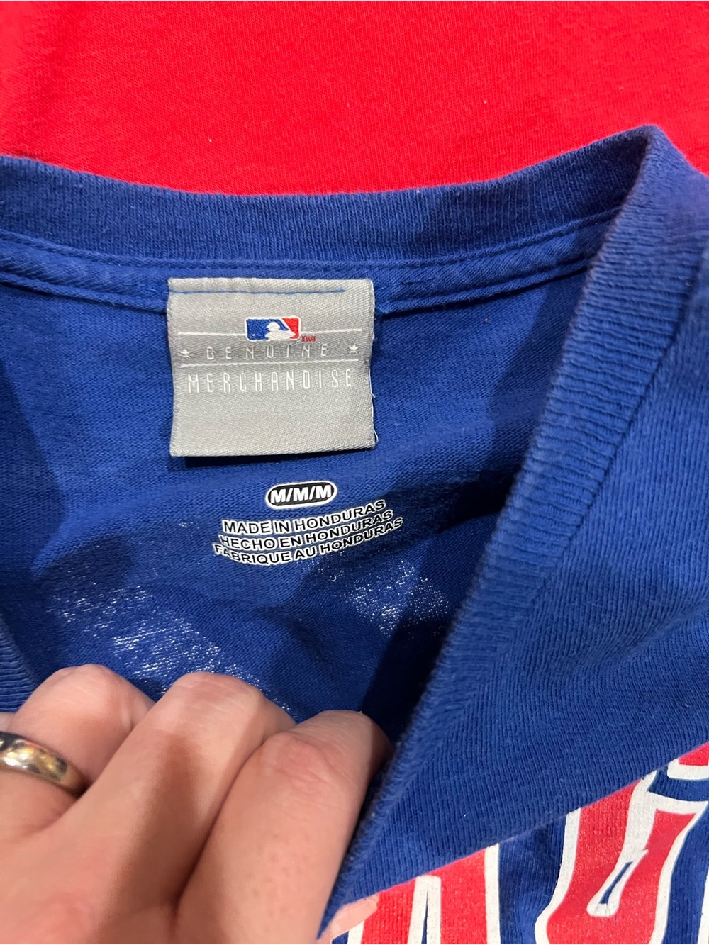 Chicago Cubs Tee Lot - Blue, Red, White, Gray multiple sizes see pics for detail - Picture 5 of 7